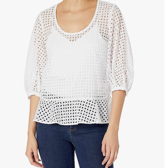 580. Club Monaco Woman’s Blouse - Picture 1 of 7